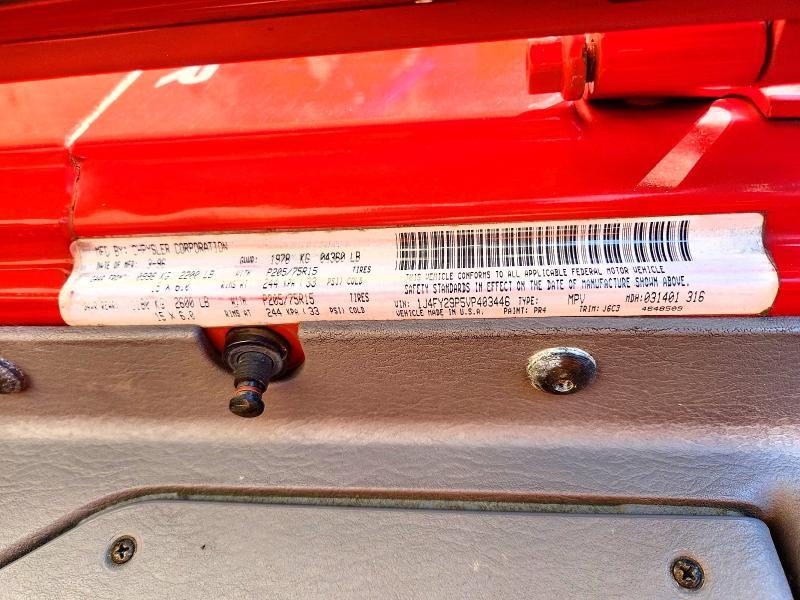 1997 Jeep Wrangler / tj se