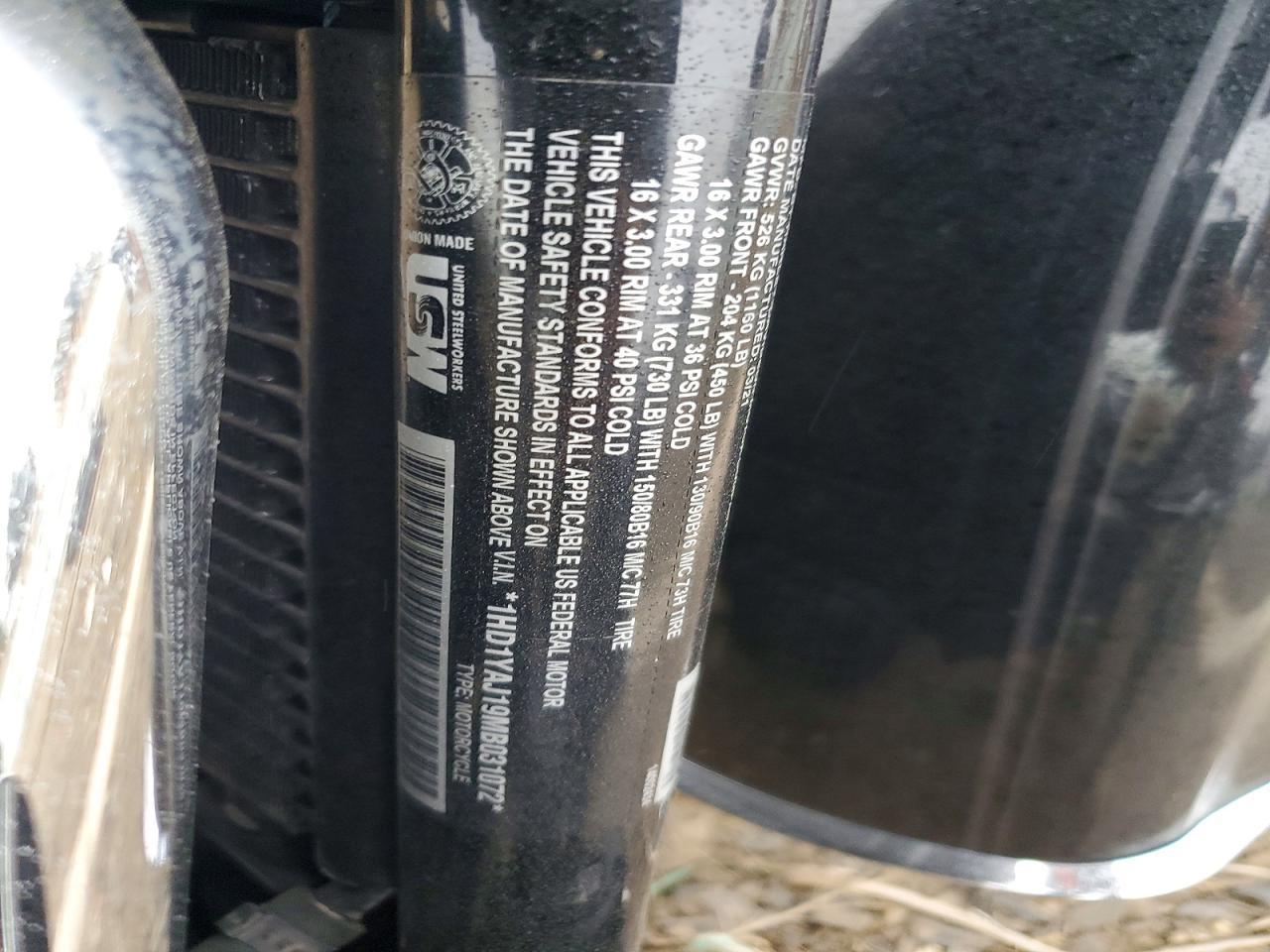 2021 Harley-Davidson Flhc