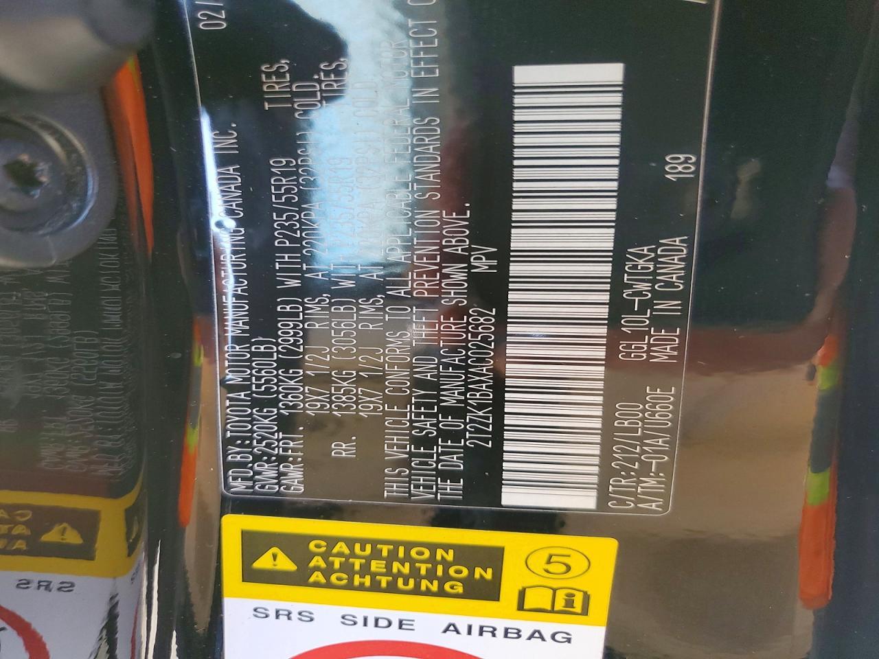 2010 Lexus Rx 350 Base