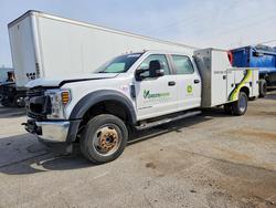 Salvage trucks for sale at Fort Wayne, IN auction: 2019 Ford F550 Super Duty Utility / Service Truck