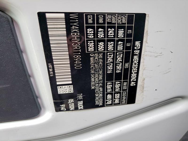 2024 Mercedes-Benz Sprinter 2500 Delivery Van