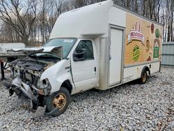 Ford salvage cars for sale: 2014 Ford Econoline E350 Super Duty Cutaway Van