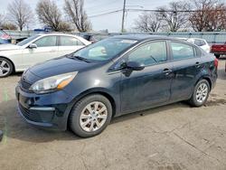 KIA salvage cars for sale: 2016 KIA Rio lx