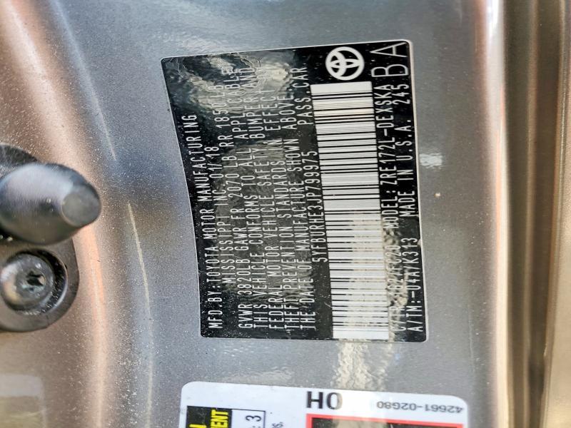 2018 Toyota Corolla se