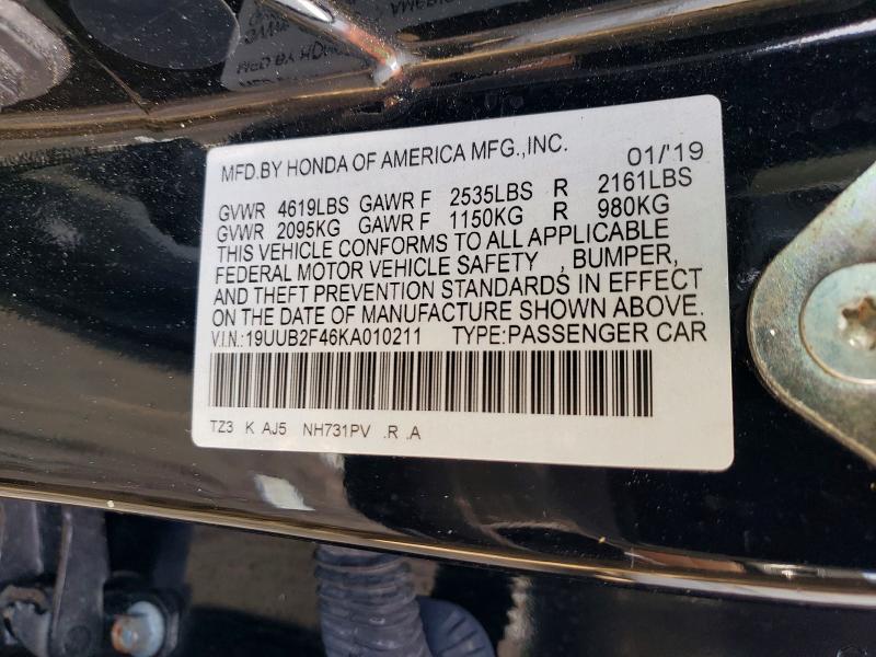 2019 Acura Tlx Technology
