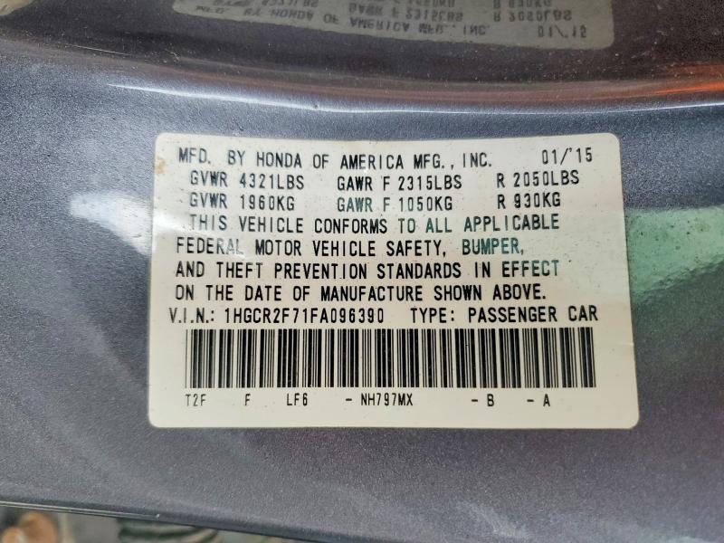 2015 Honda Accord ex