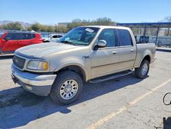Ford salvage cars for sale: 2001 Ford F150 Supercrew