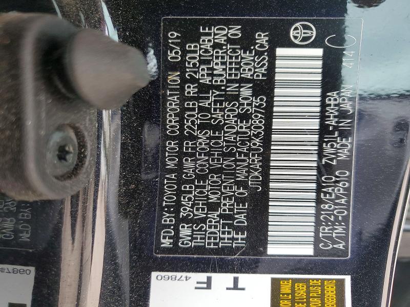 2019 Toyota Prius xle