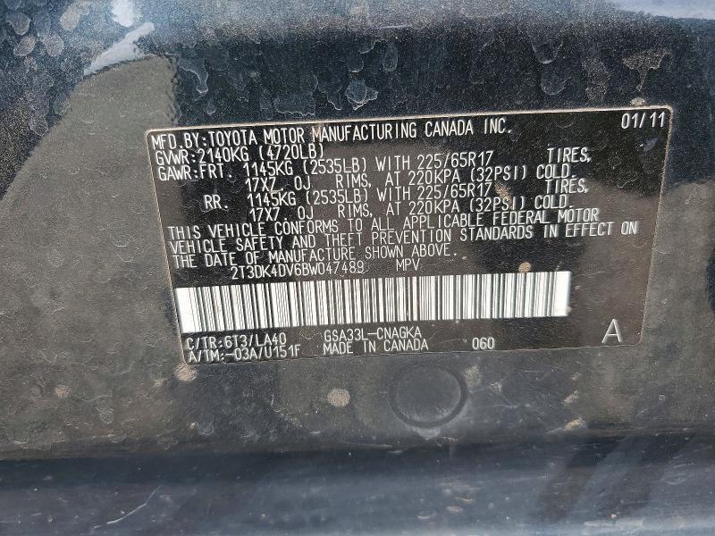 2011 Toyota Rav4 Limited