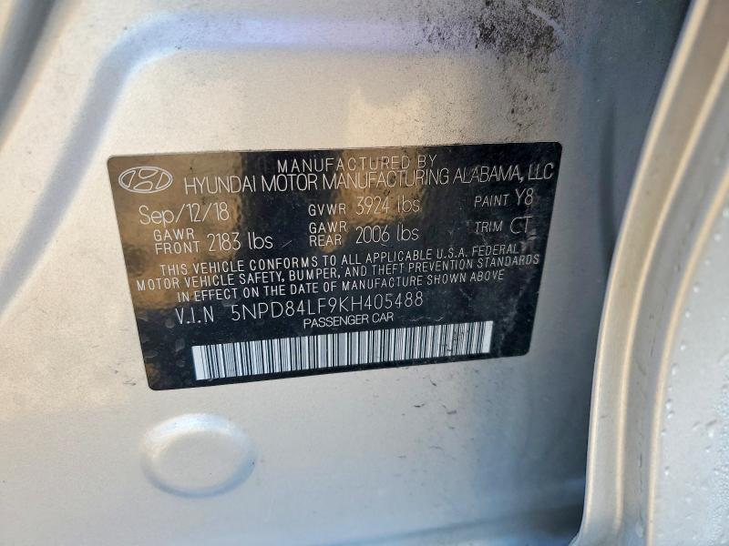 2019 Hyundai Elantra sel