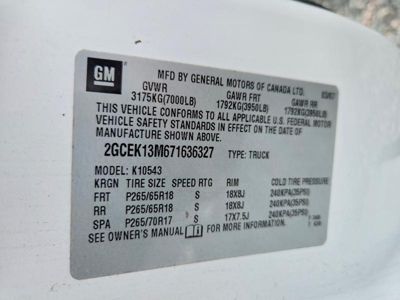 2007 Chevrolet Silverado K1500 Crew Cab
