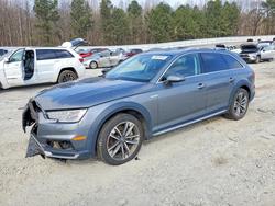 Audi A4 Allroad Vehiculos salvage en venta: 2017 Audi A4 Allroad Premium