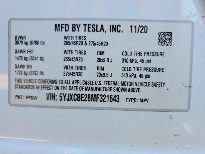 2021 Tesla Model x