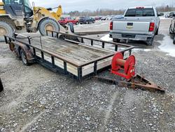 Salvage trucks for sale at Leroy, NY auction: 1999 Carry 1999 Utility Trailer