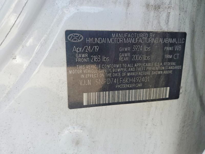 2019 Hyundai Elantra se