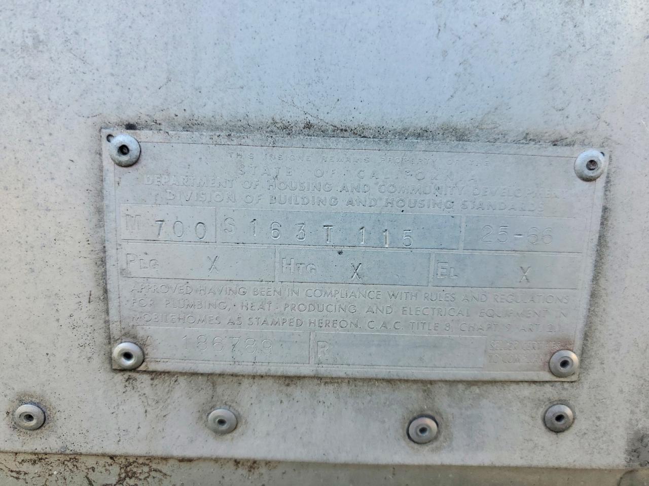1963 Airstream 1963 Camper