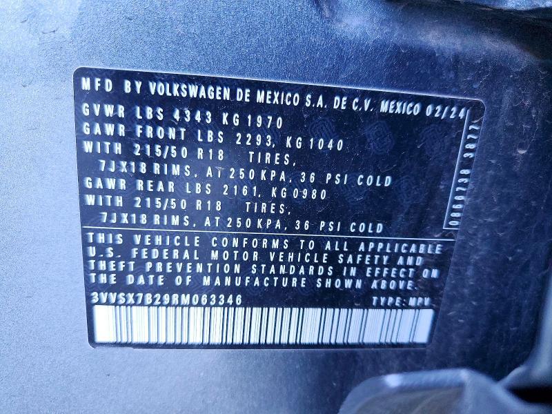 2024 Volkswagen Taos se