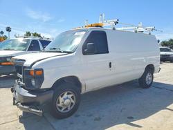 Salvage trucks for sale at Van Nuys, CA auction: 2008 Ford E250 Utility / Service Van