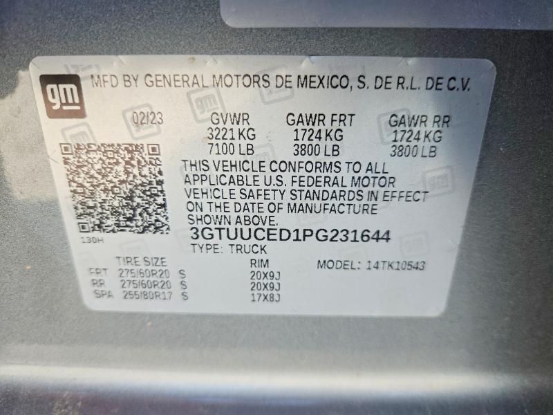 2023 GMC Sierra K1500 Elevation