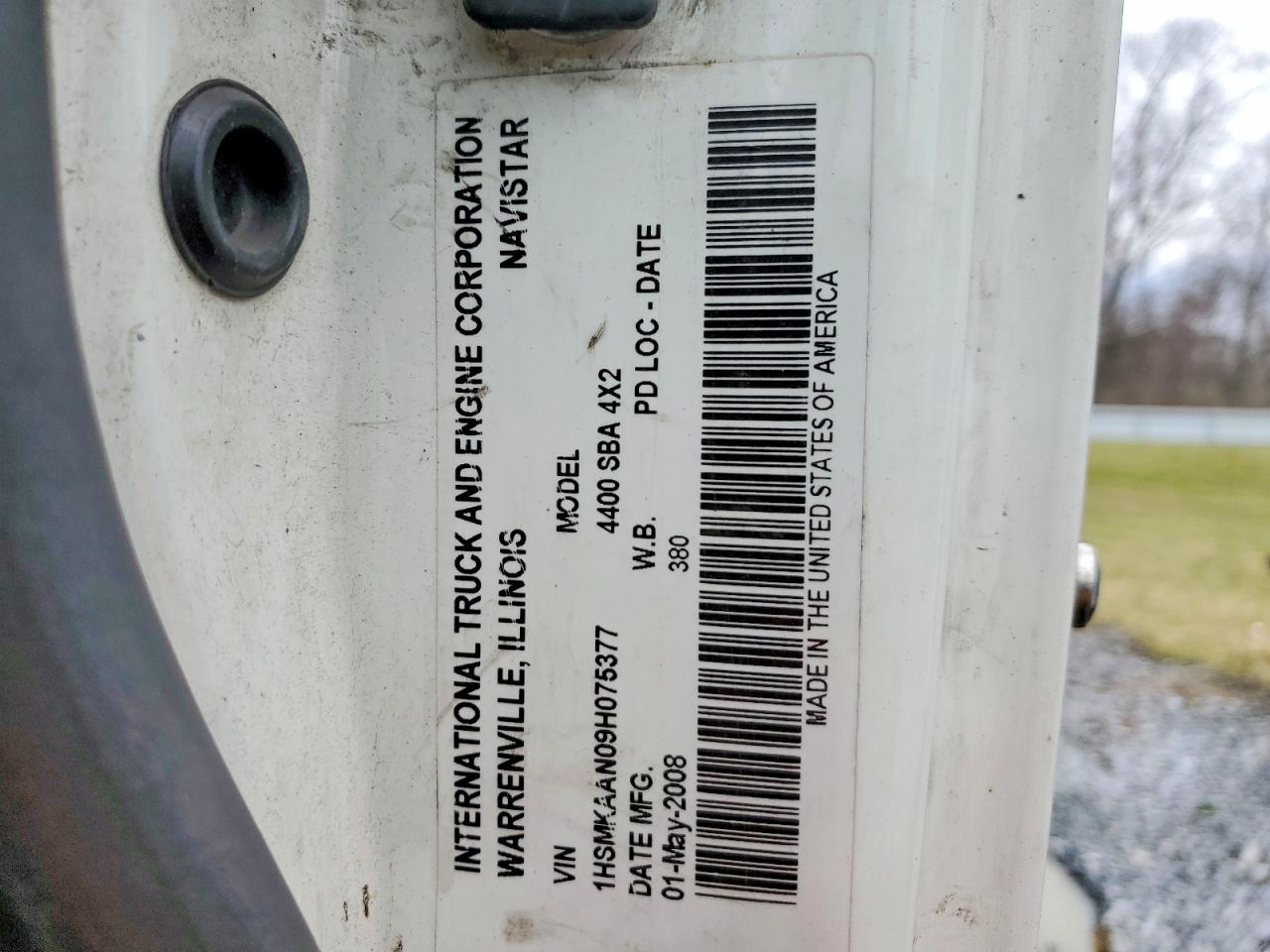2009 International 4000 4400