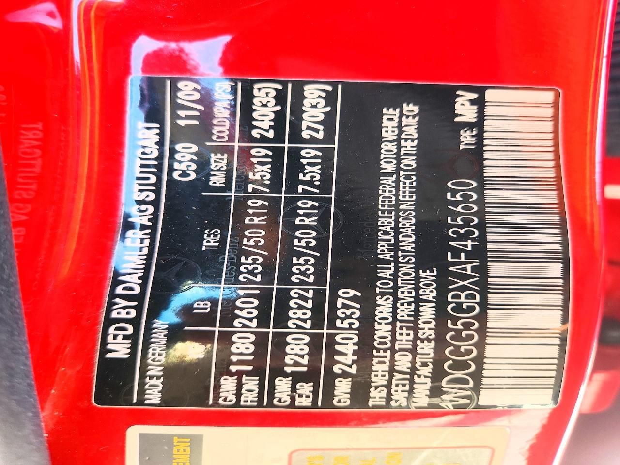 2010 Mercedes-Benz Glk 350