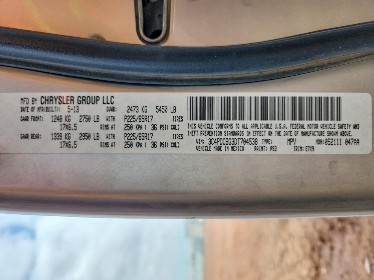 2013 Dodge Journey sxt