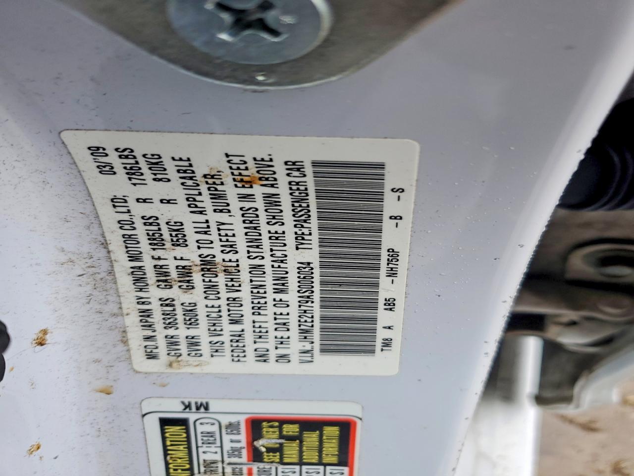 2010 Honda Insight ex