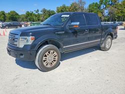 Salvage trucks for sale at Ocala, FL auction: 2013 Ford F150 Supercrew