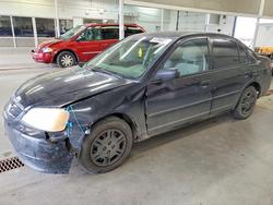 Salvage cars for sale from Copart Pasco, WA: 2002 Honda Civic dx