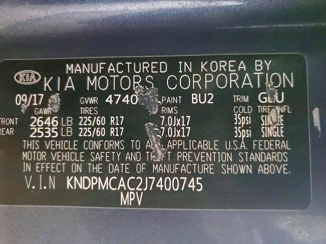 2018 KIA Sportage lx