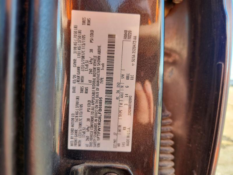 2020 Ford F150 Raptor