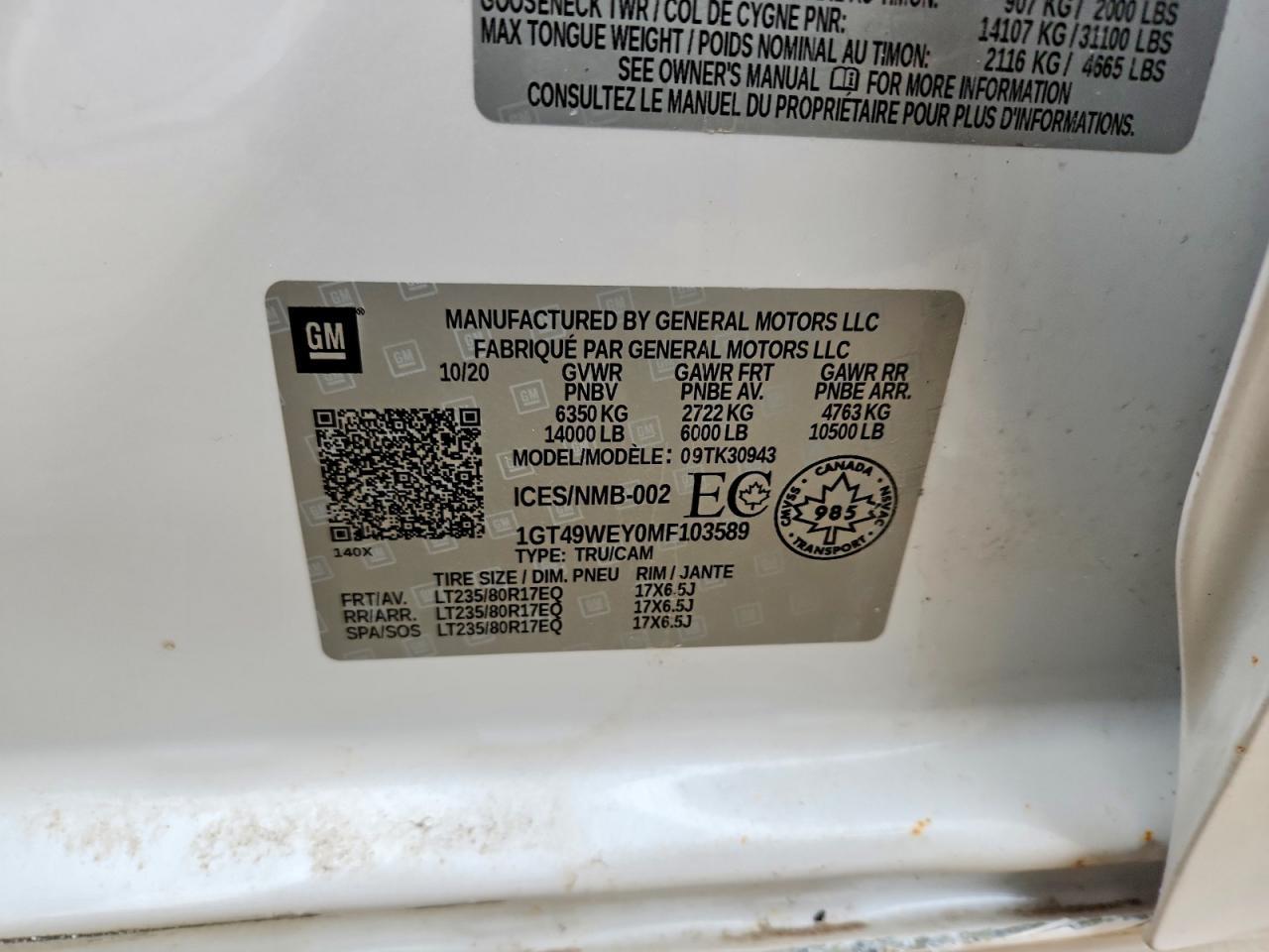 2021 GMC Sierra K3500 Denali