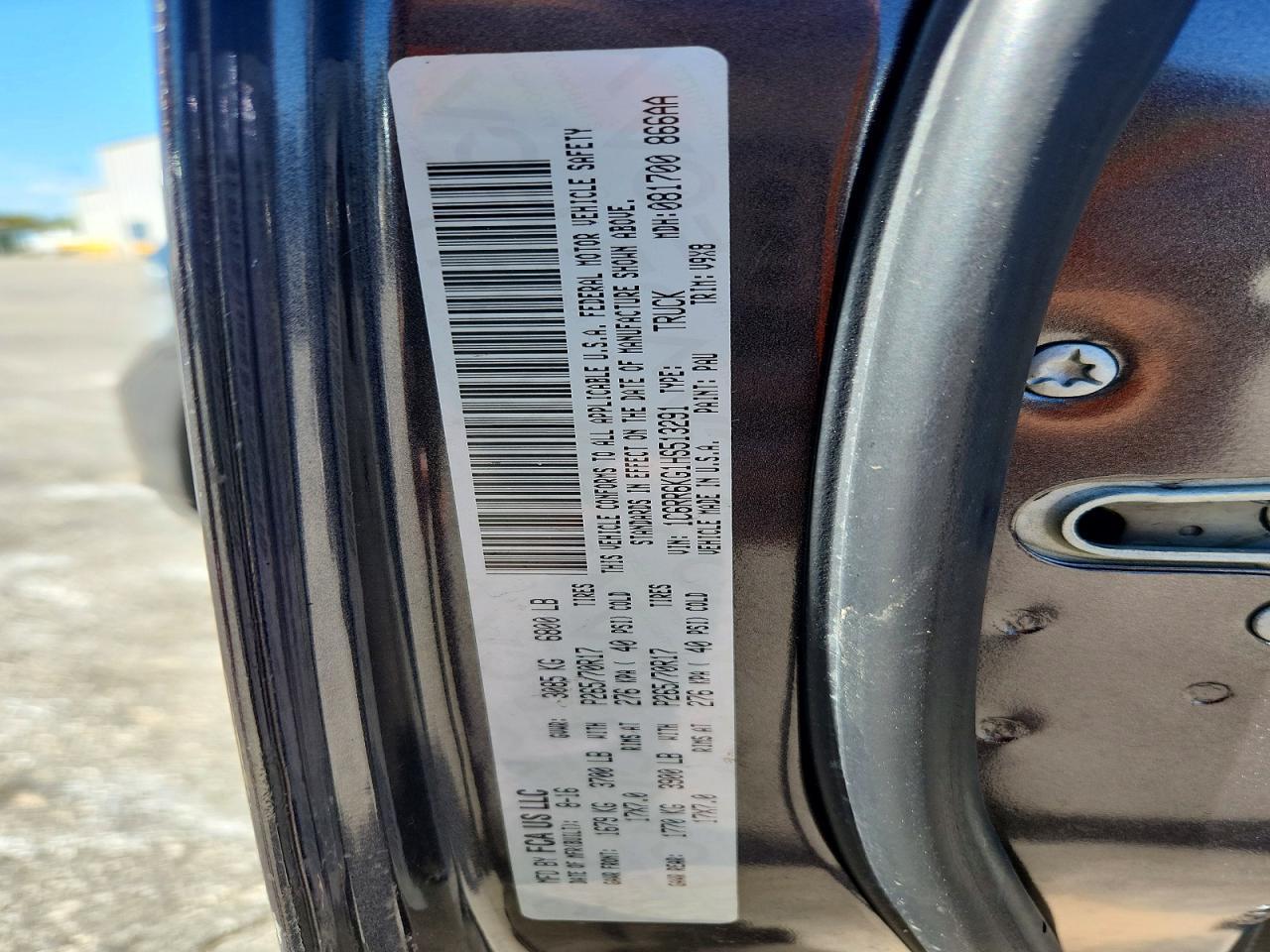 2017 Dodge RAM 1500 ST