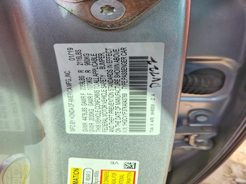 2019 Honda Accord Sport