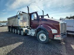 Salvage trucks for sale at Fredericksburg, VA auction: 2022 Kenworth T880 Dump Truck