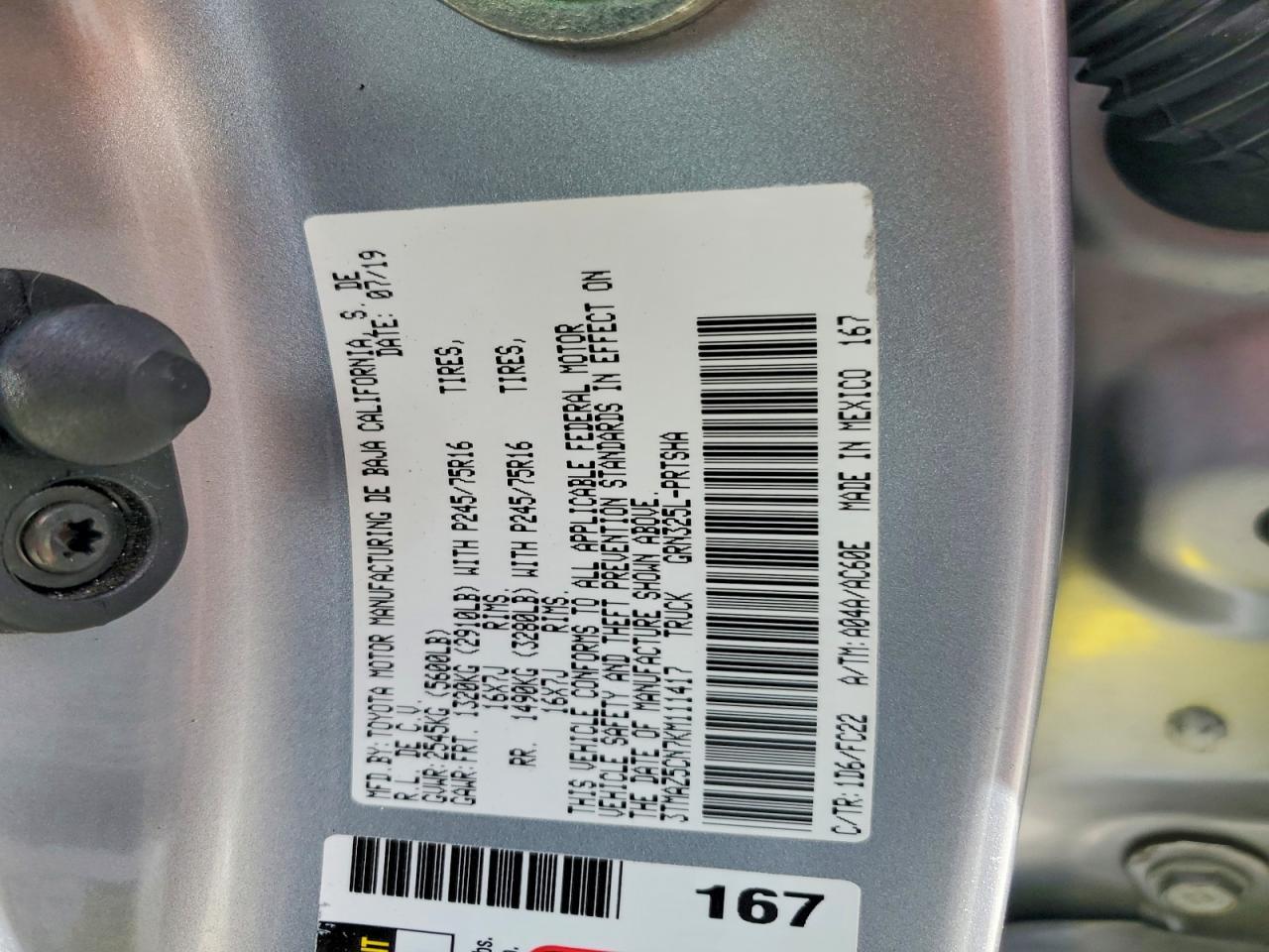 2019 Toyota Tacoma SR5 V6