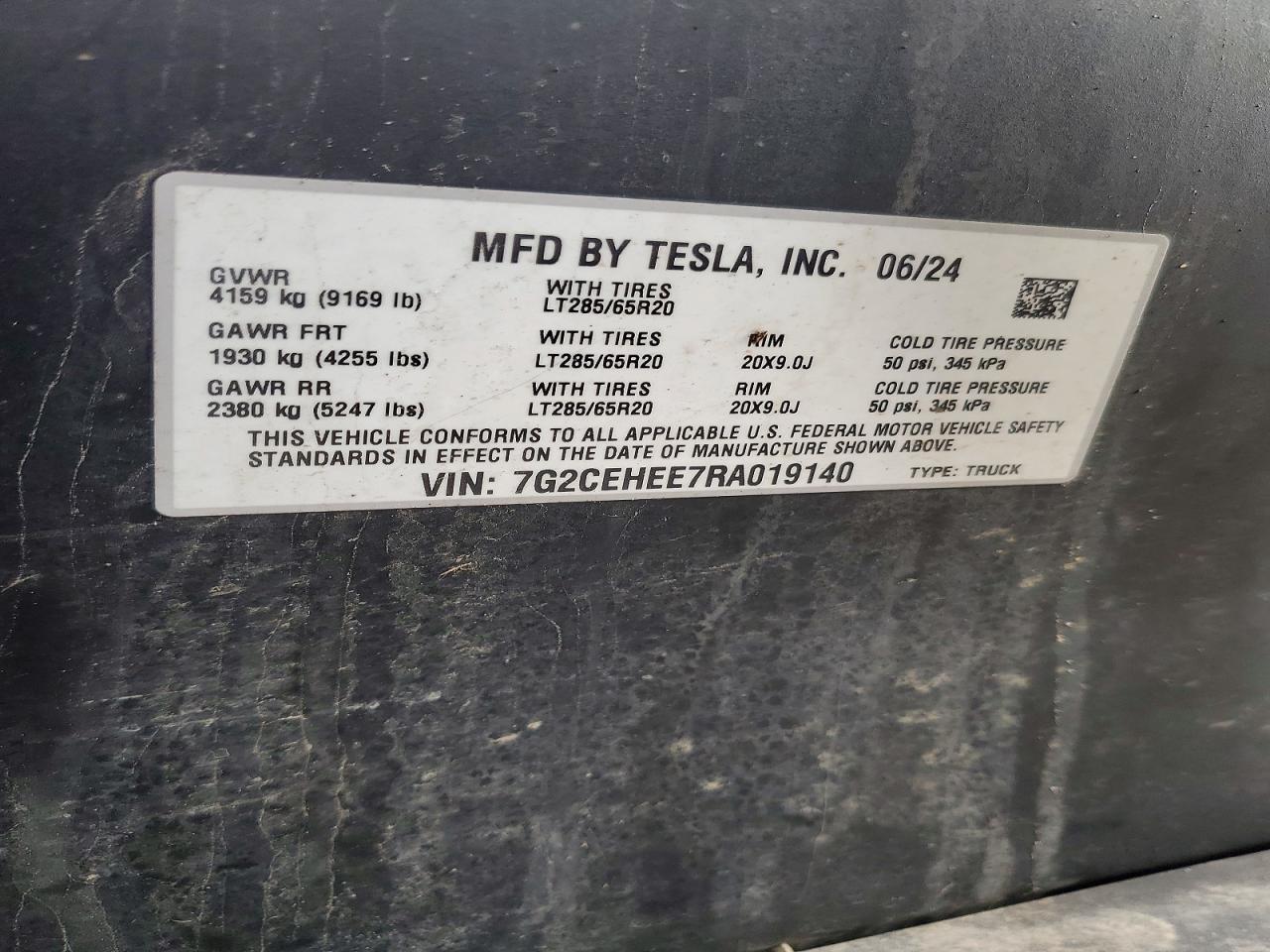 2024 Tesla Cybertruck