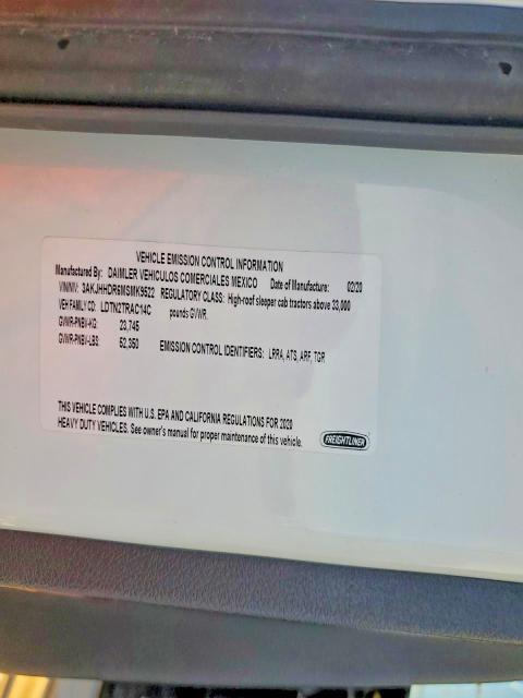 2021 Freightliner Cascadia 126