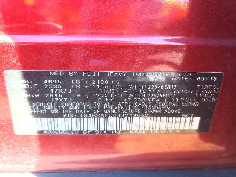 2017 Subaru Outback 2.5i Premium