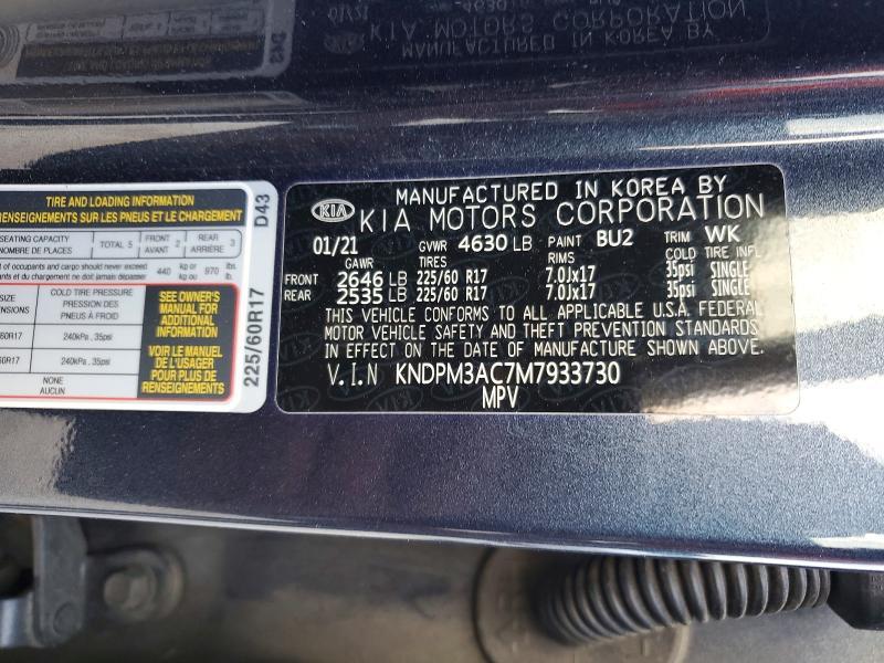 2021 KIA Sportage lx