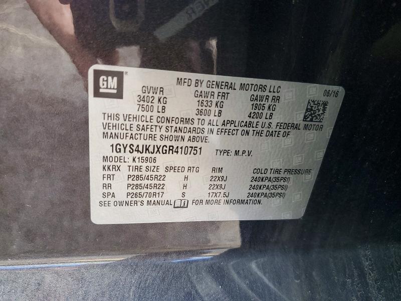 2016 Cadillac Escalade esv Premium