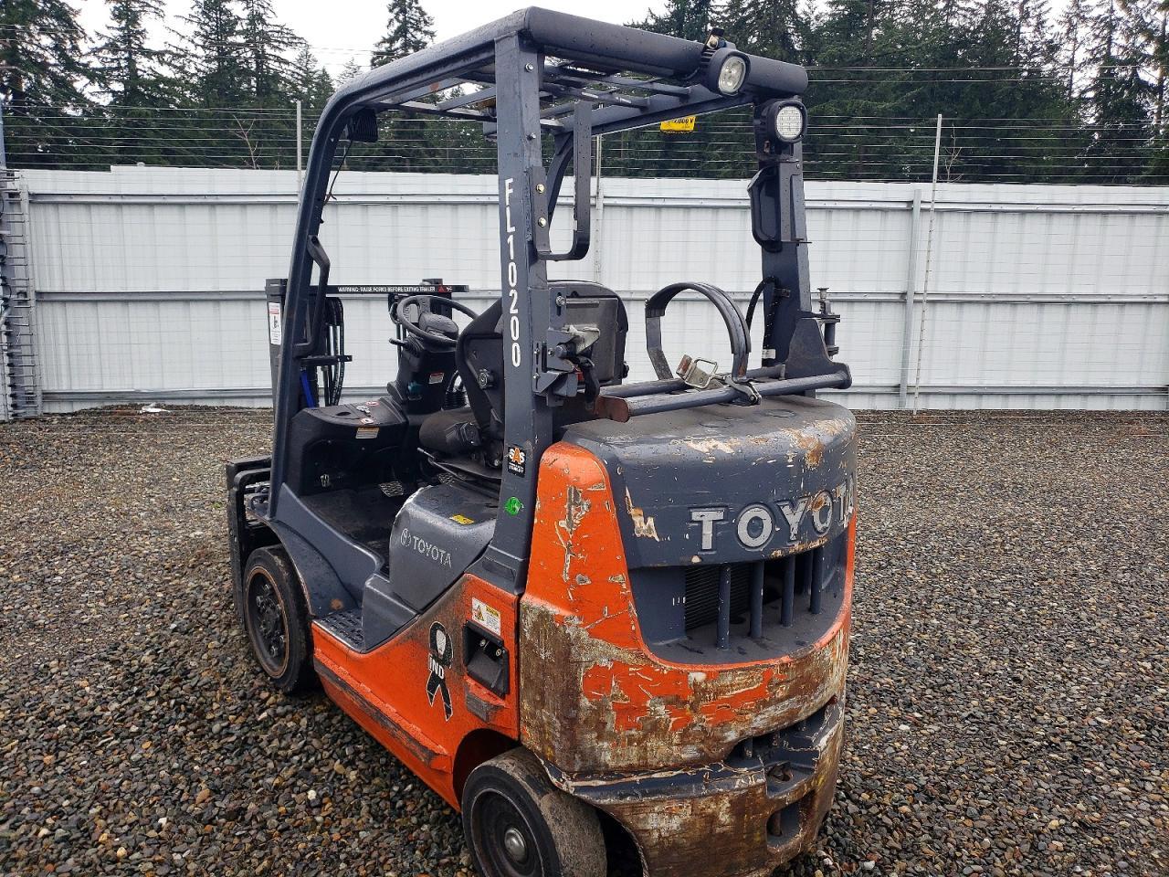 2015 Toyota Unknown  Warehouse Forklift