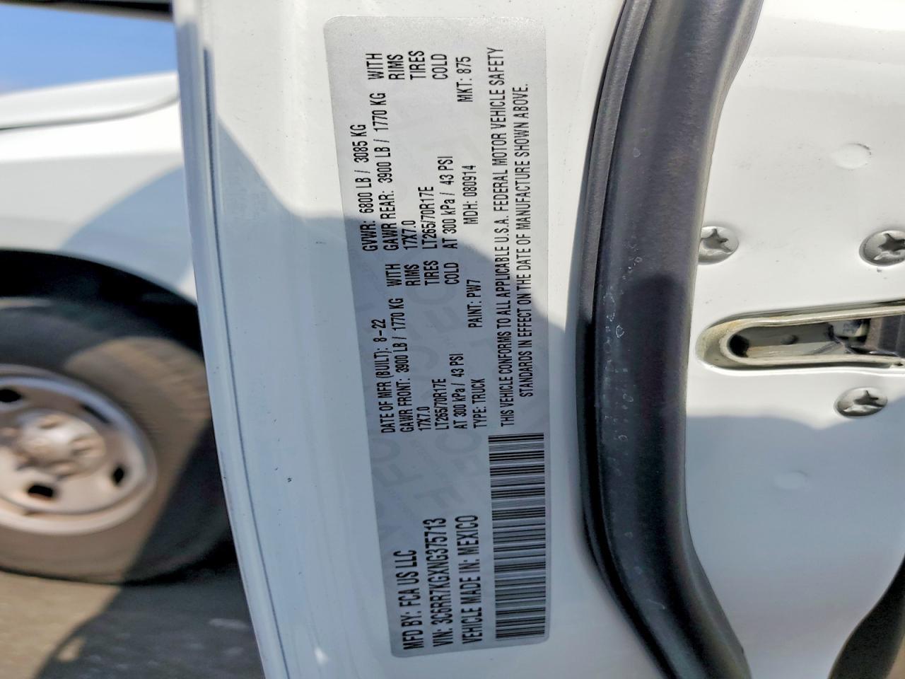 2022 Ram Trucks 1500 Classic Tradesman