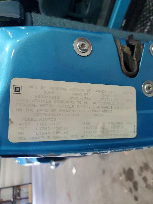 1993 Chevrolet Gmt-400 K1500