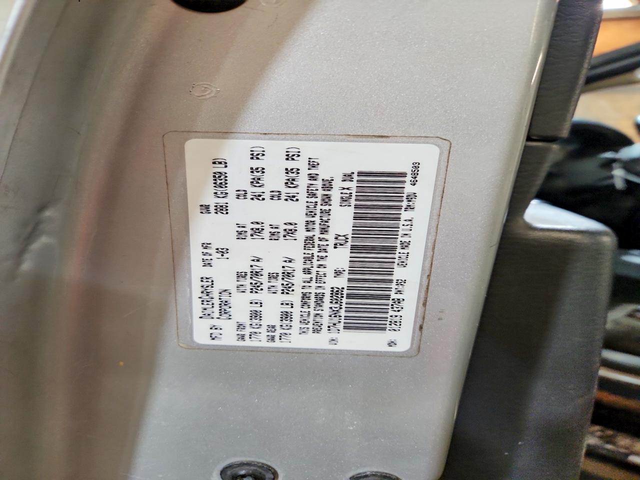 2003 Dodge RAM 1500 ST