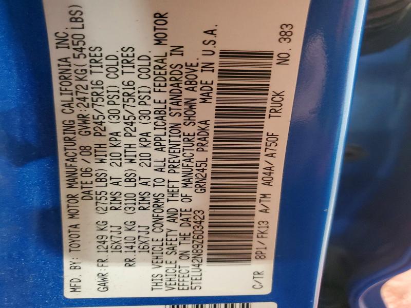 2009 Toyota Tacoma V6