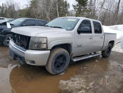 Salvage trucks for sale at Cookstown, ON auction: 2007 Chevrolet Silverado K1500 Crew Cab