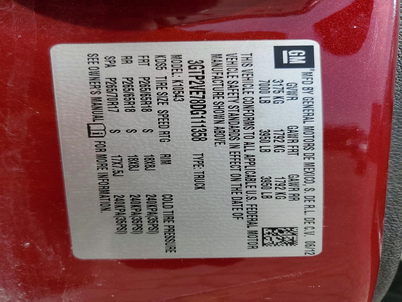 2013 GMC Sierra K1500 SLE