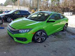 Honda salvage cars for sale: 2016 Honda Civic exl