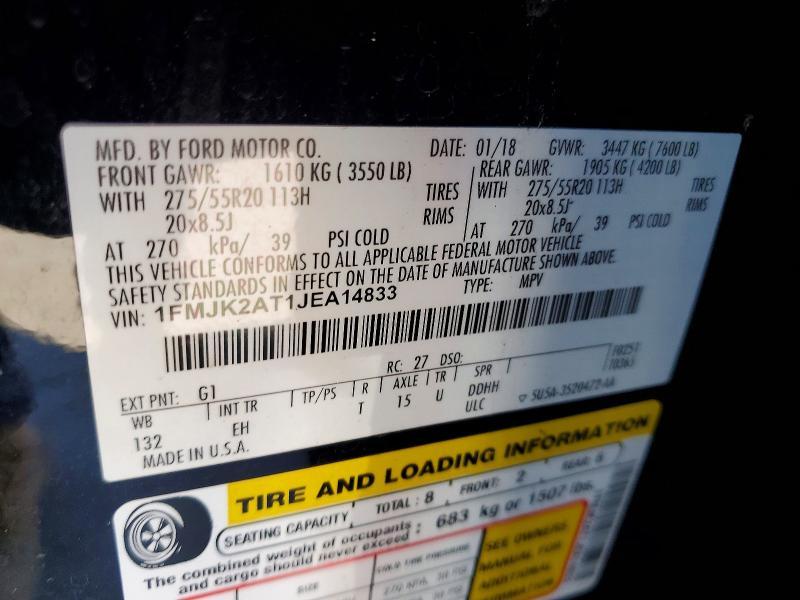 2018 Ford Expedition max Limited